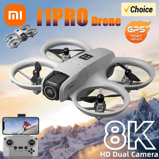 Xiaomi 8K i1PRO Drone Professional Camera Drone 5G WIFI FPV UAV With Screen Remote Control RC Drone Avoidance Aerial Quadcopter