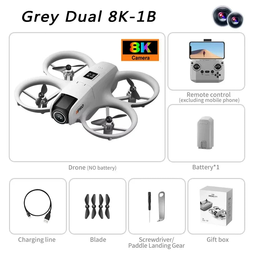 Xiaomi 8K i1PRO Drone Professional Camera Drone 5G WIFI FPV UAV With Screen Remote Control RC Drone Avoidance Aerial Quadcopter